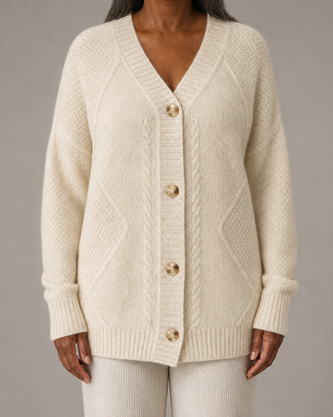 Reagan | Cable Cardigan