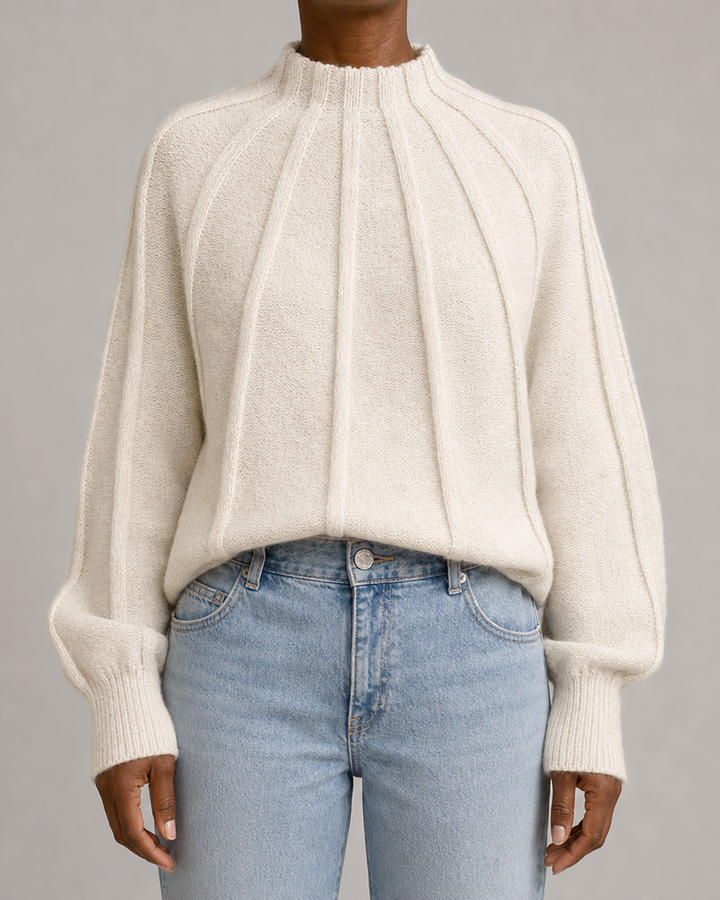 Élise Montclair | Sunburst Knit Jumper For Women