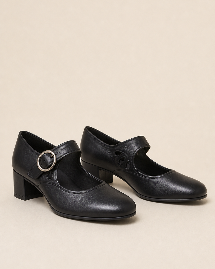 Hallie | Leather Comfort Sandals