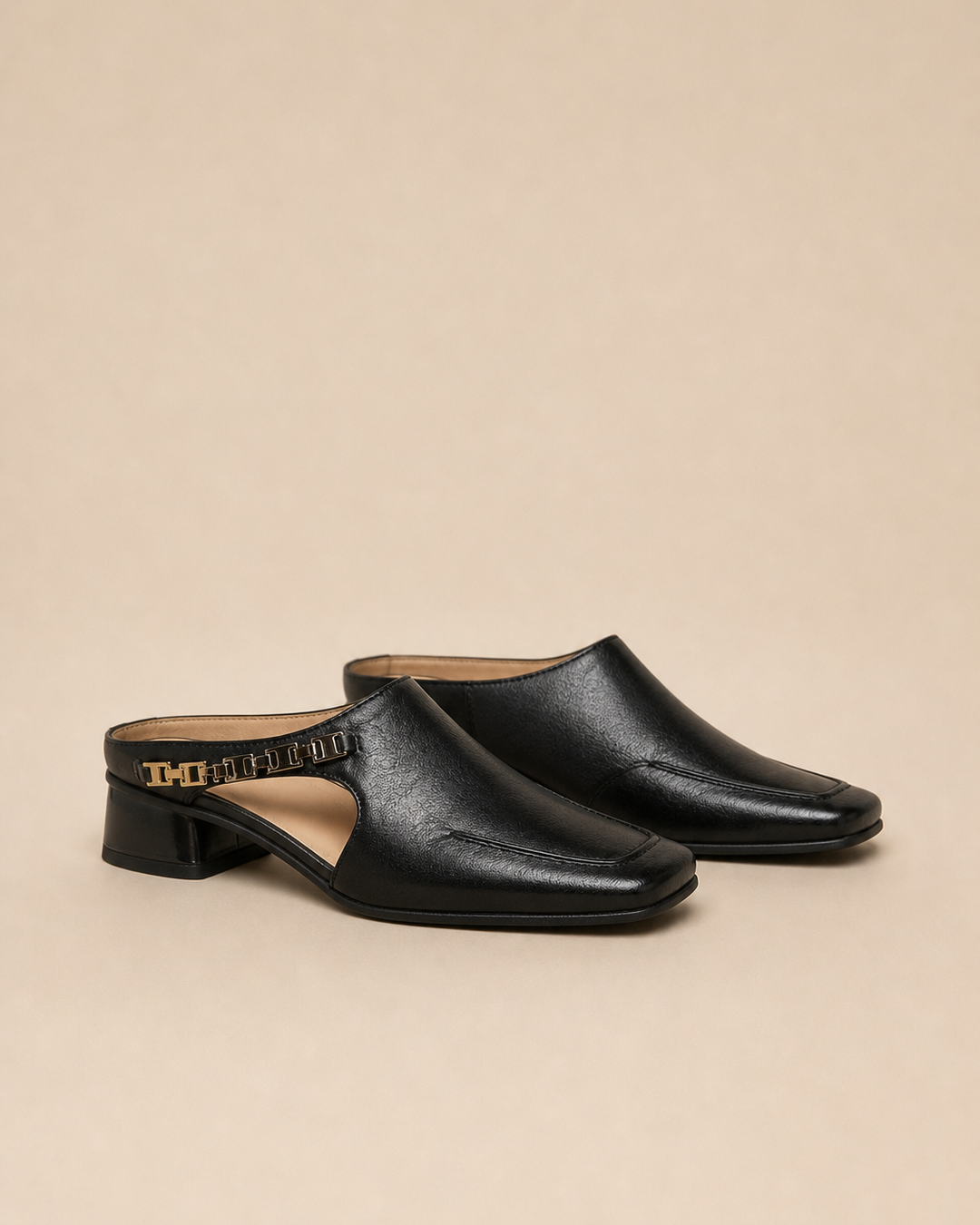 Madeline | Genuine Leather Mules