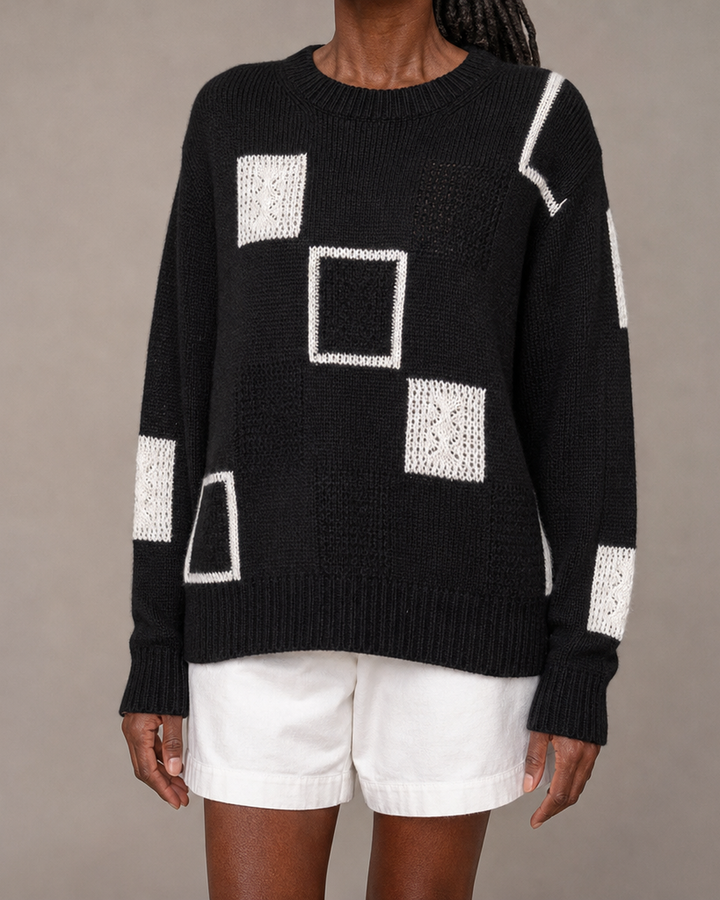 Margot | Patchwork Sweater
