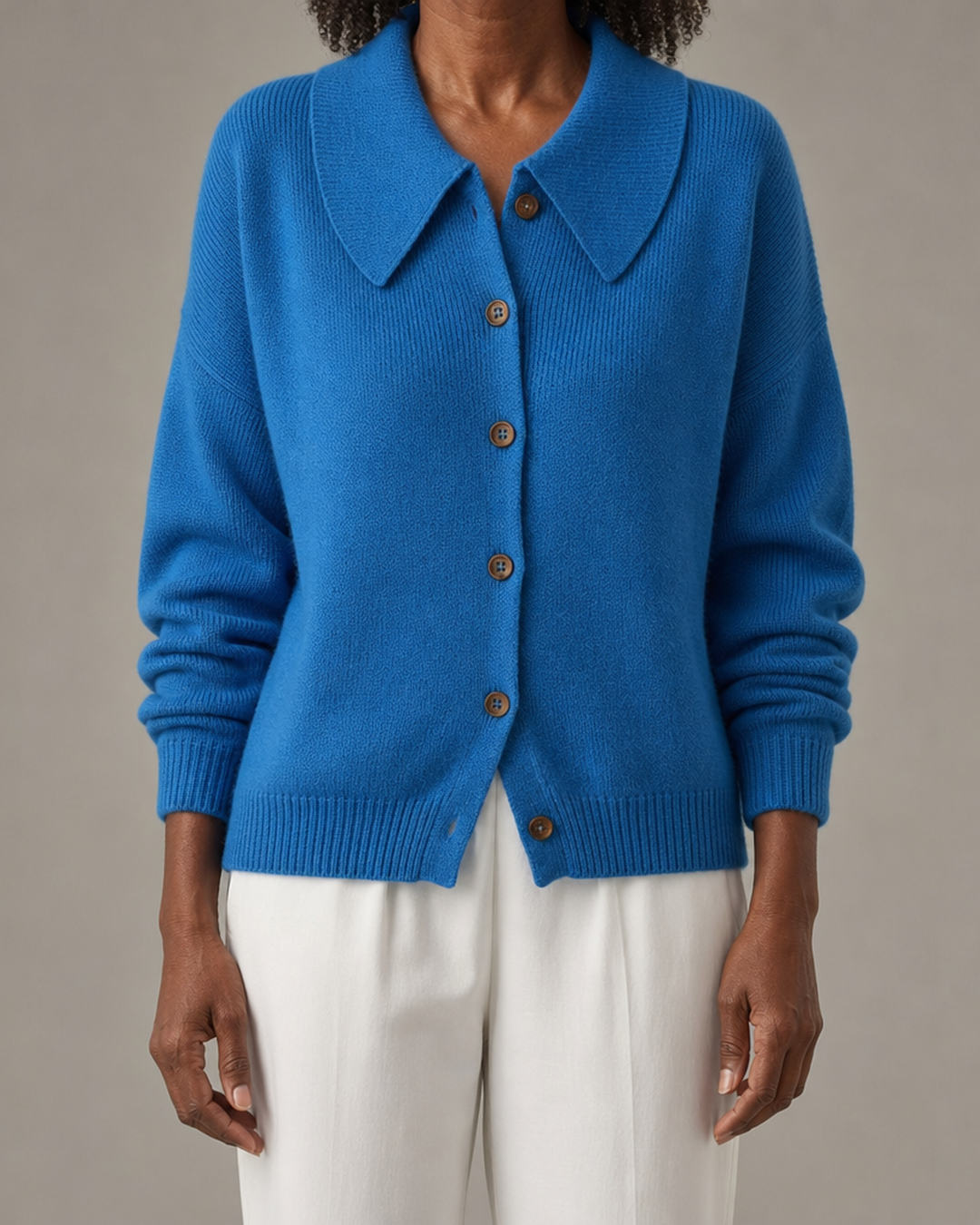 Sienna | Button Collar Cardigan