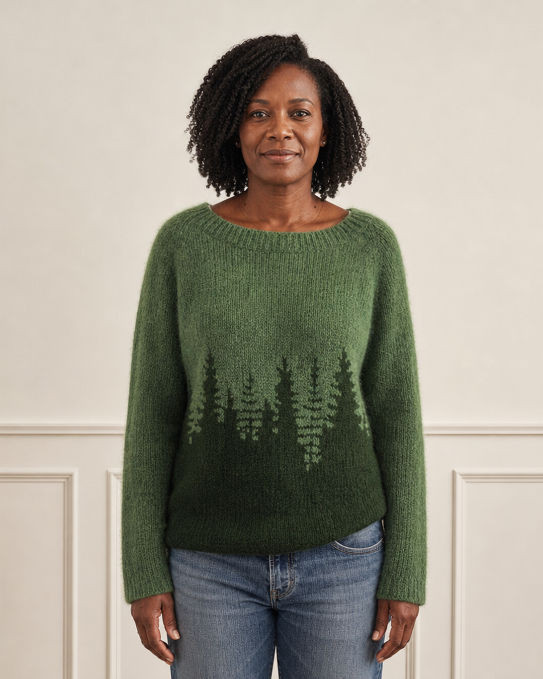 Monique | Retro Wool Sweater