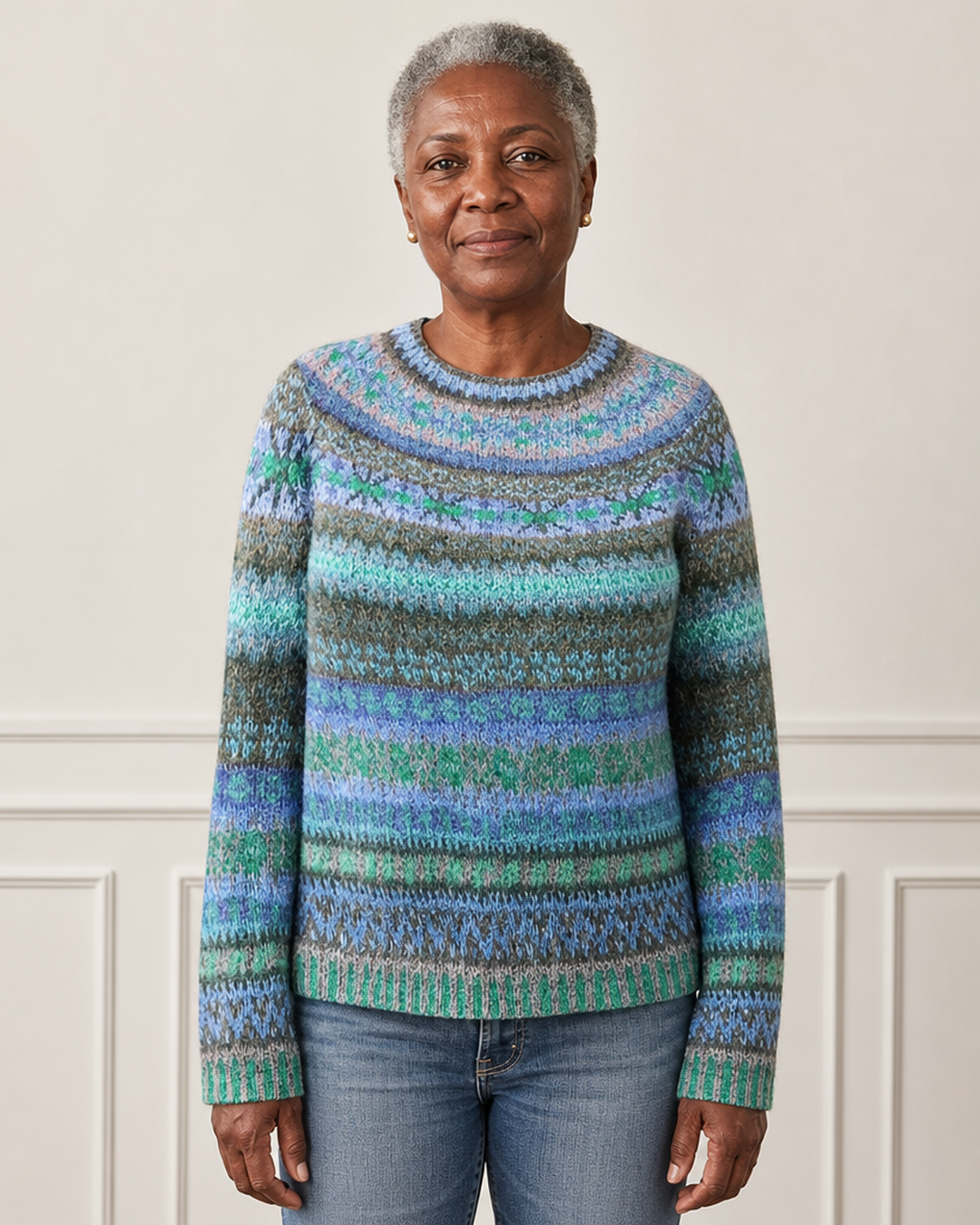 Brigitte | Retro Wool Sweater