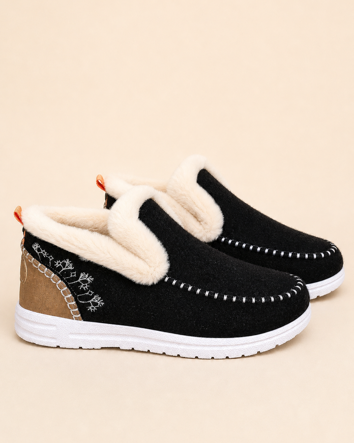 Opal | Fleece-lined Slip-on Winter Boot