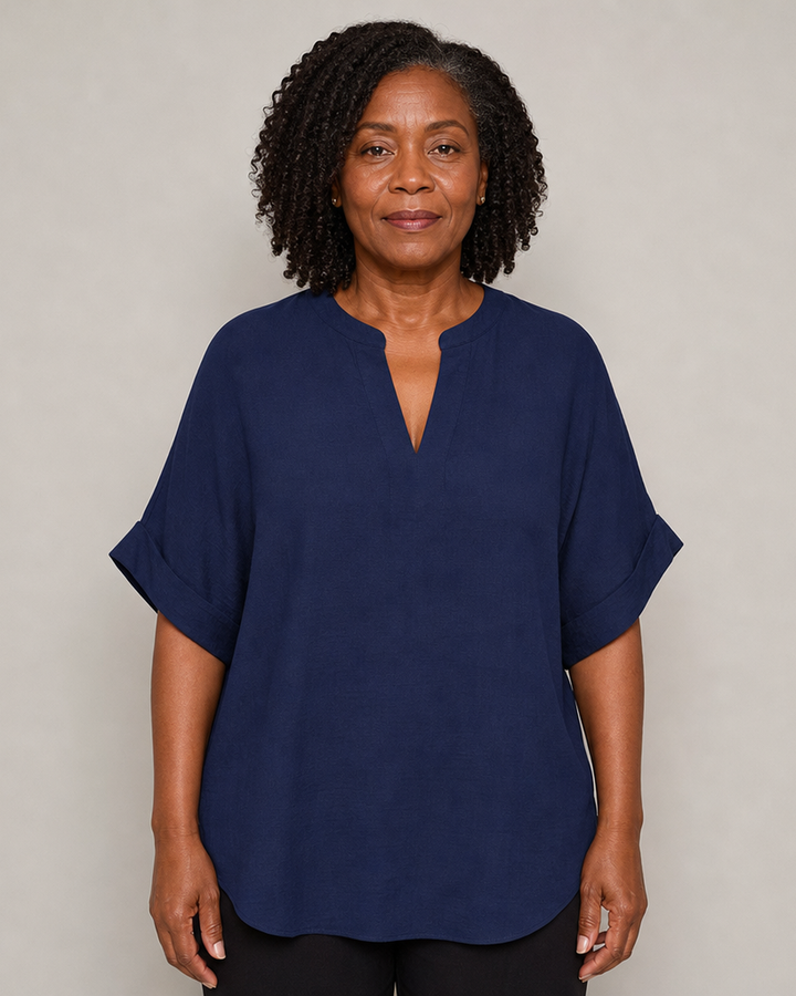 Livia | Airy V-Neck Blouse