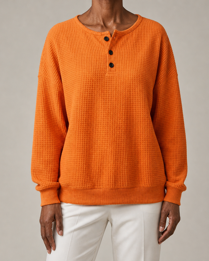Alexa | Cozy Waffle Sweater