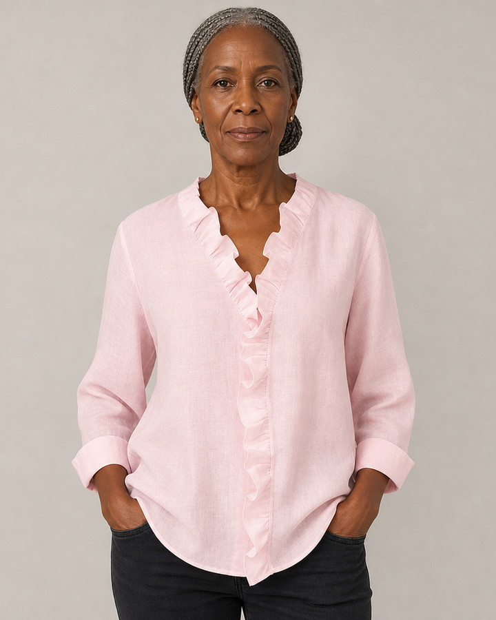 Chloe | Lightweight V-Neck Blouse
