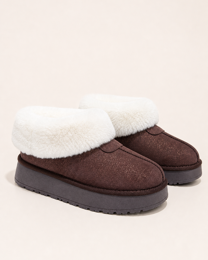 Winnie | Platform Fleece-lined Snow Boot