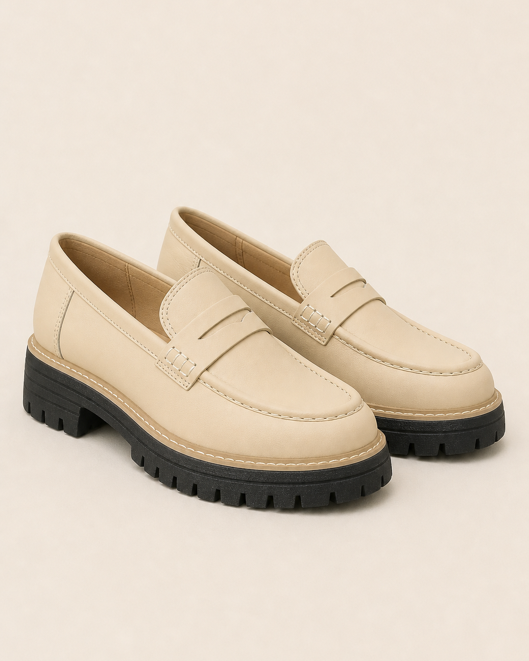 Dot | Brushed Chunky Platform Loafer