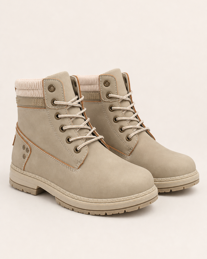 Nadia | Flat Wide-fit Ankle Boot