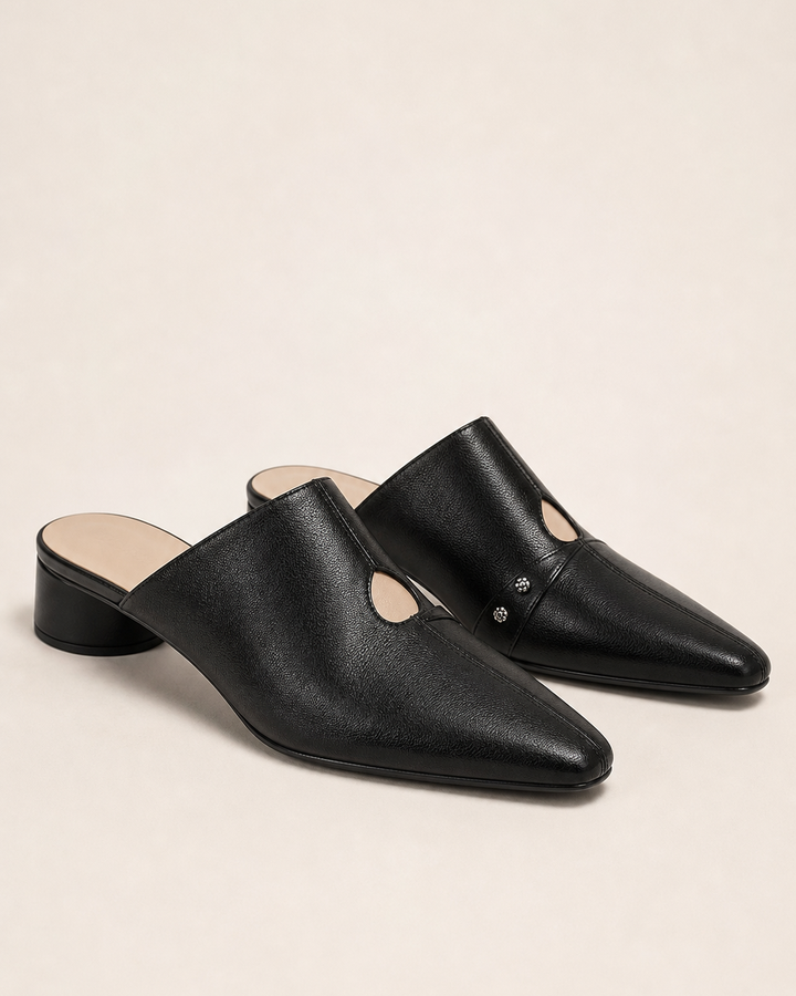 Maude | Genuine Leather Mules