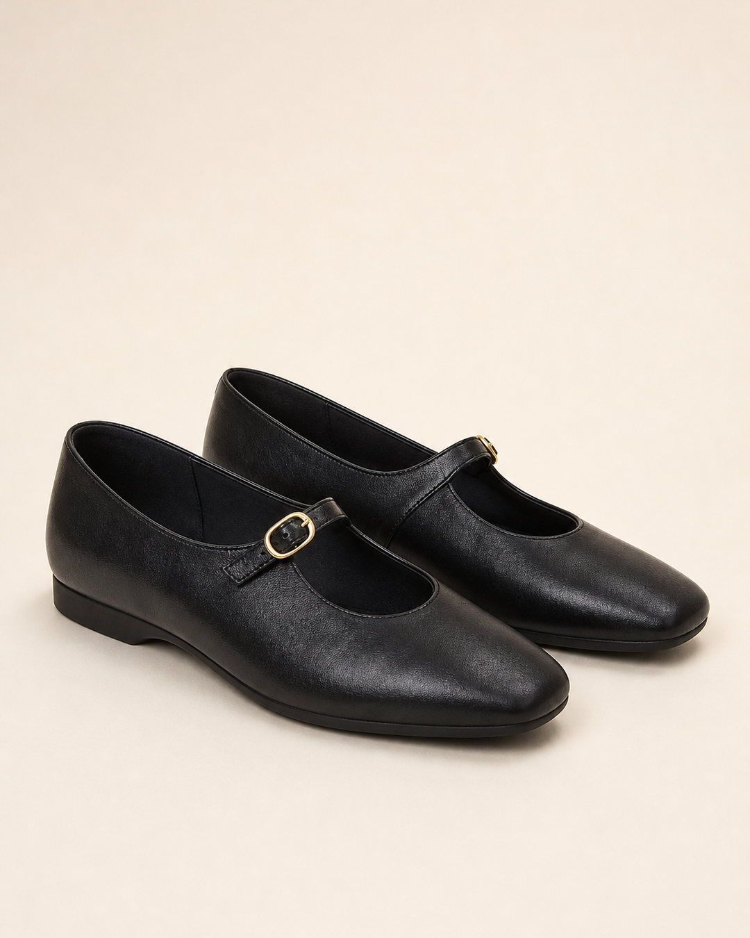 Jocelyn | High-Vamp Mary Jane Flats