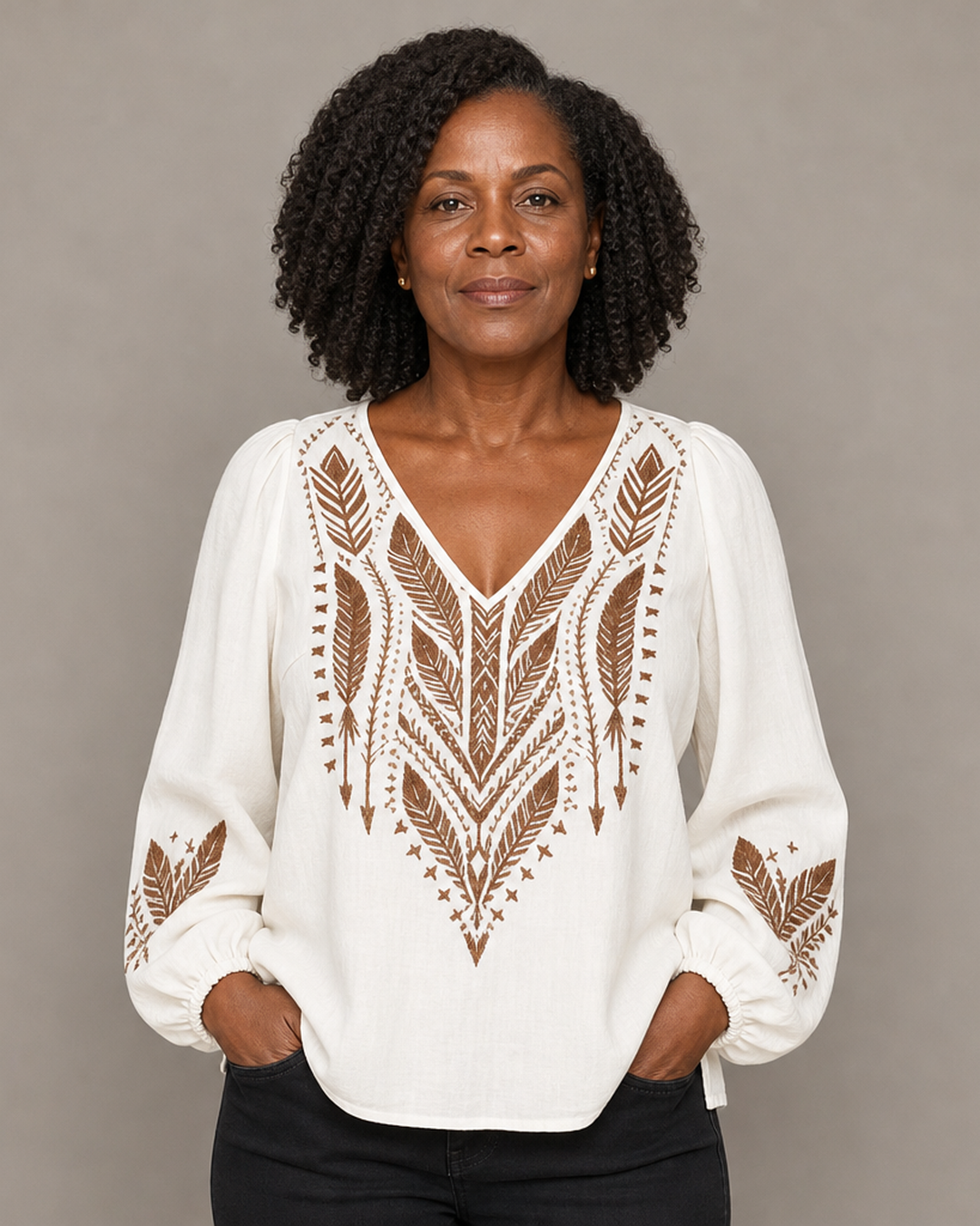 Sienna | Relaxed Boho Blouse