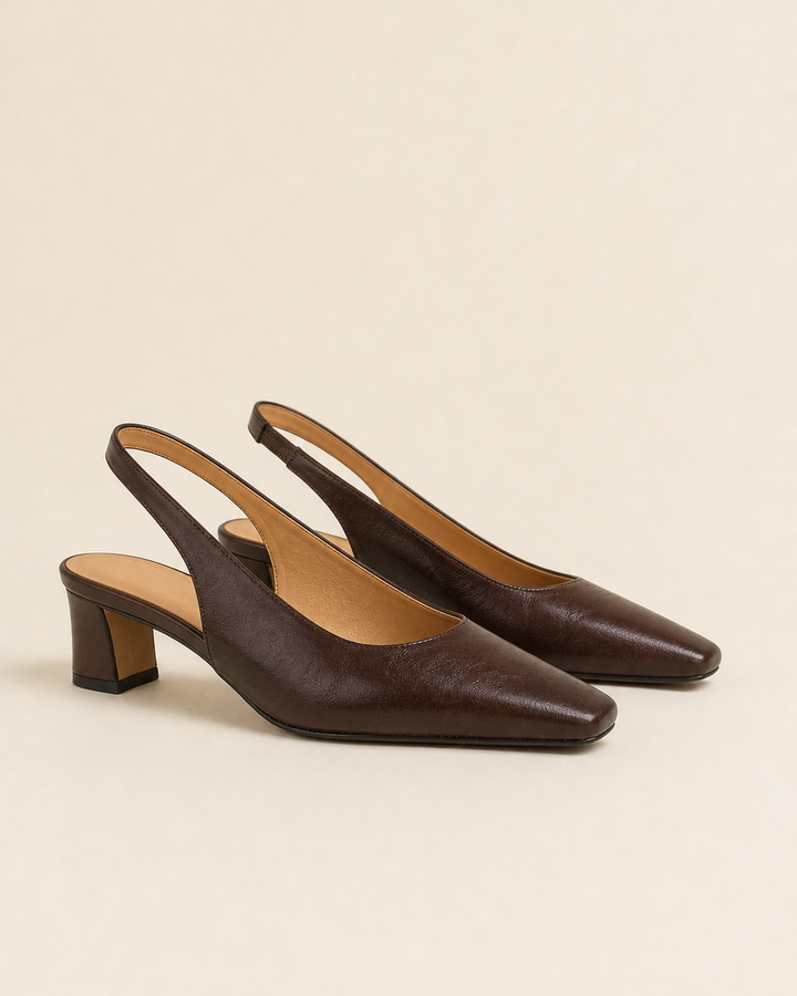 Olympia | Genuine Leather Slingbacks
