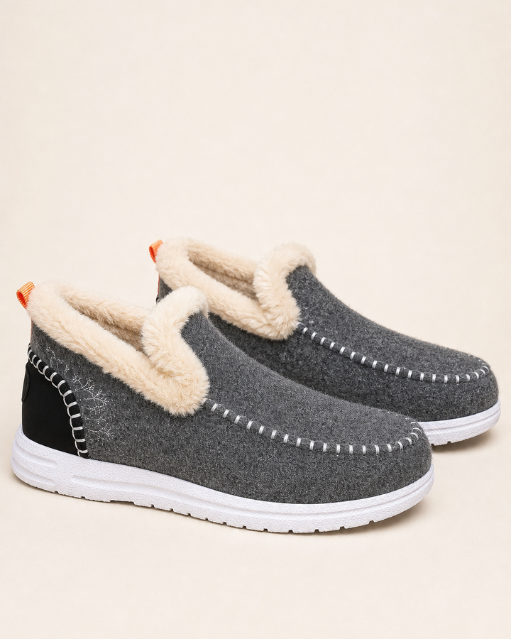 Opal | Fleece-lined Slip-on Winter Boot