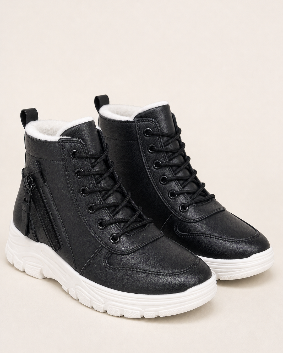 Verna | Platform Fleece-lined Tall Winter Boot