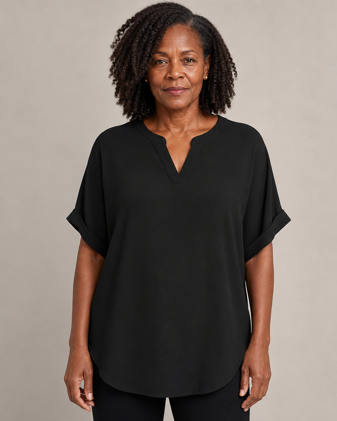 Livia | Airy V-Neck Blouse