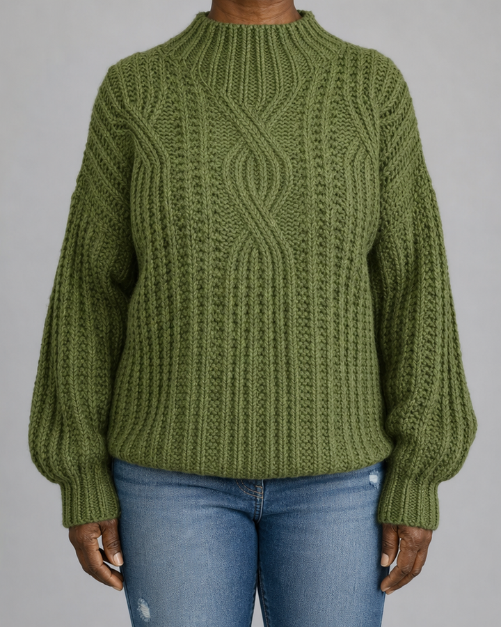 Liv | Modern High-neck Sweater