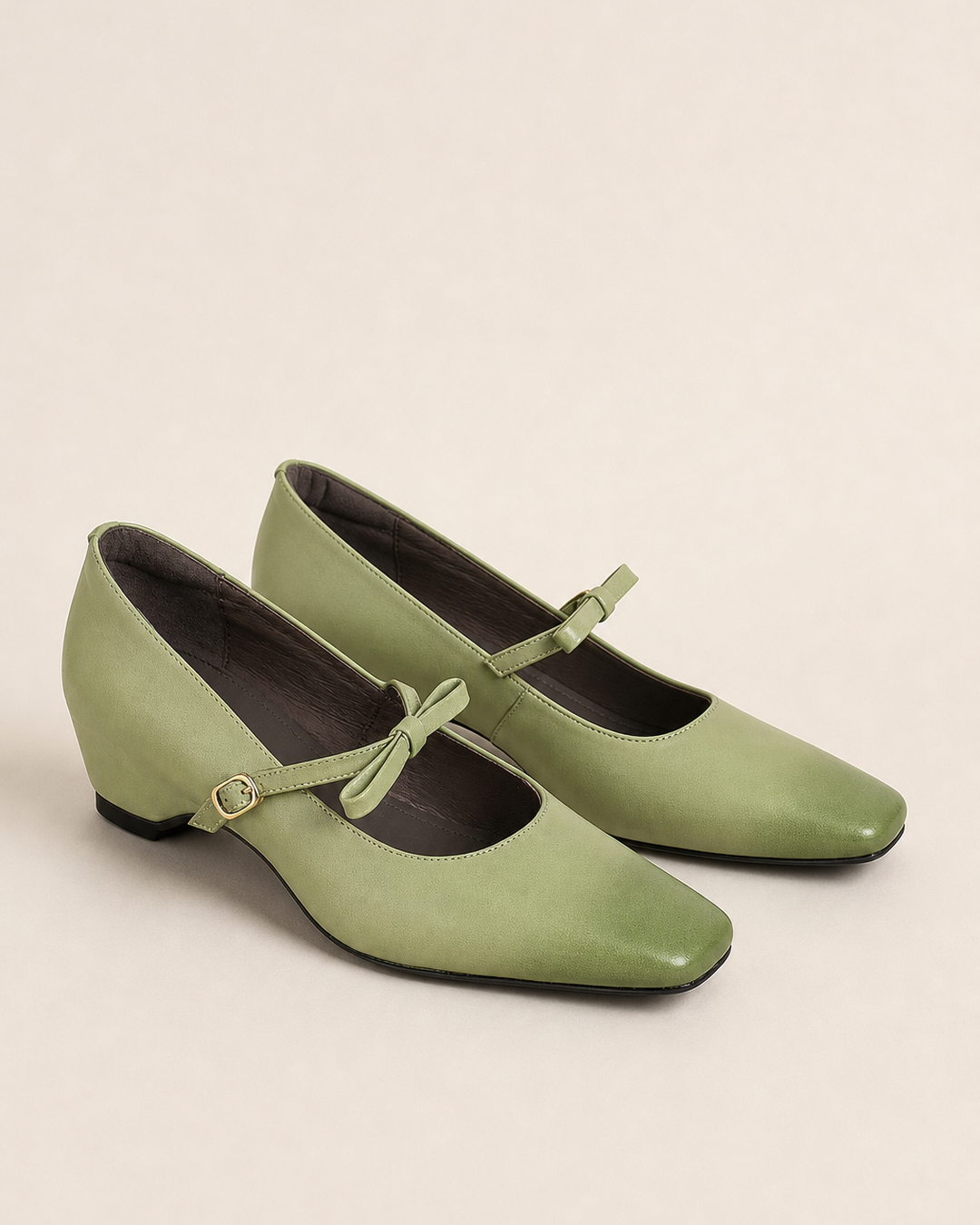 Leola | Bow-Strap Mary Jane Pumps
