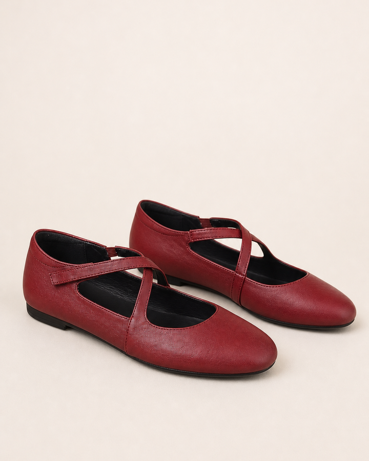 Marjorie | Genuine Leather Flats