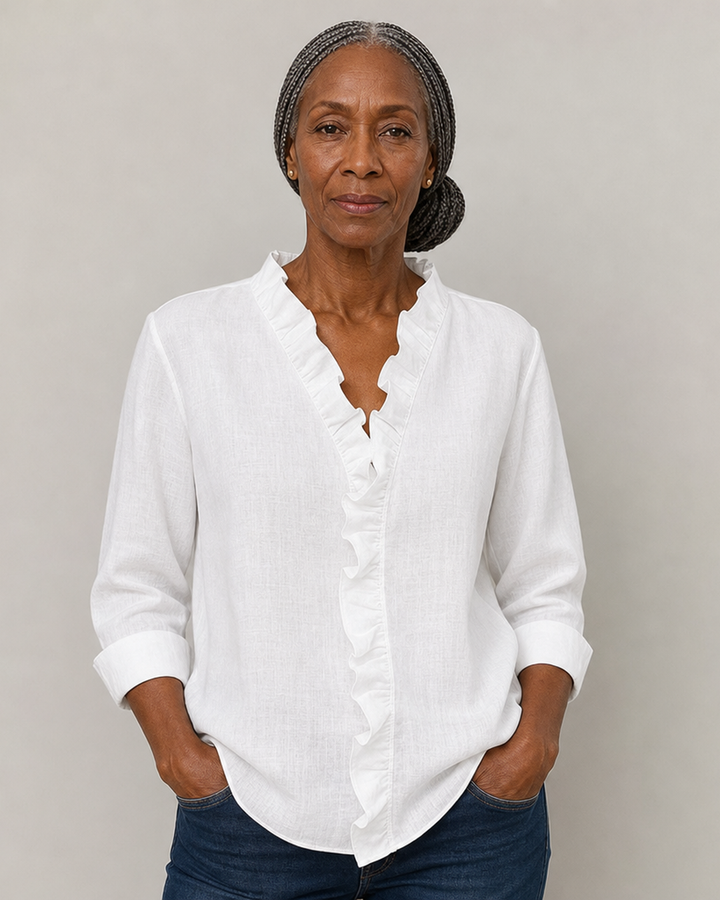 Chloe | Lightweight V-Neck Blouse