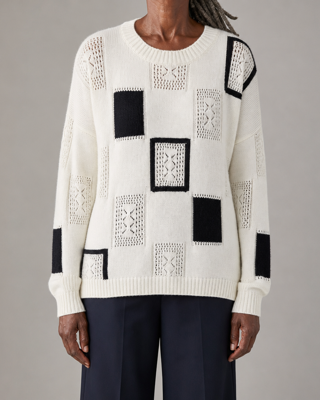 Margot | Patchwork Sweater