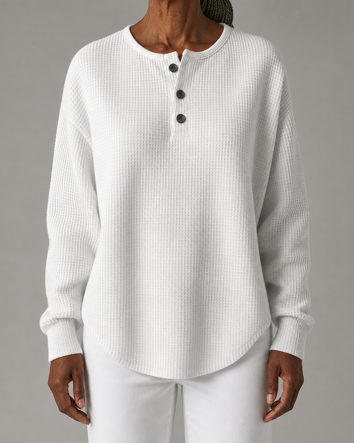Alexa | Cozy Waffle Sweater