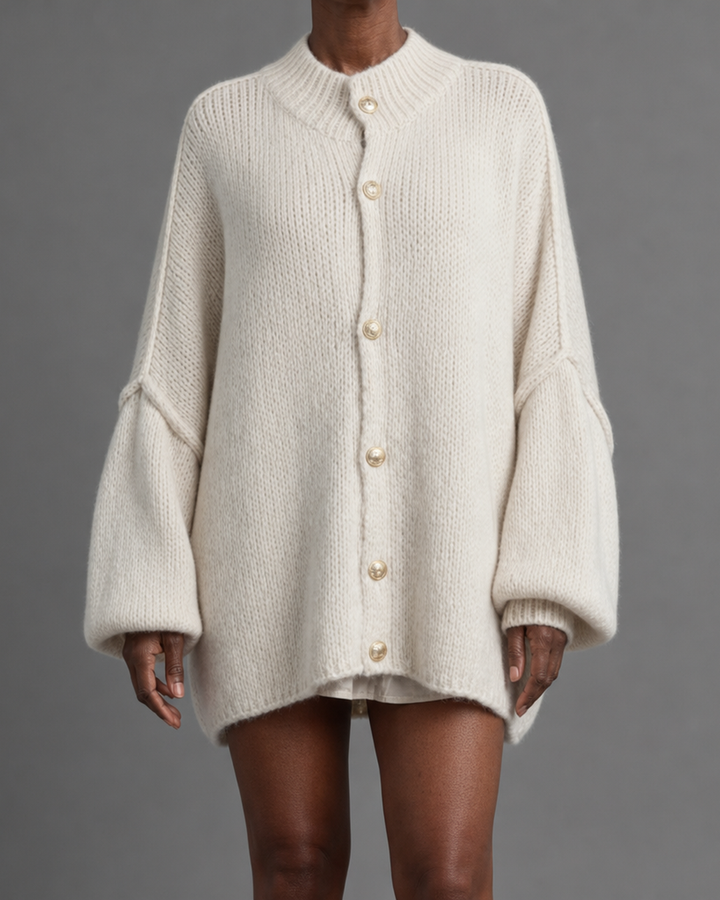 Aveline Braided Cable Knit Cardigan
