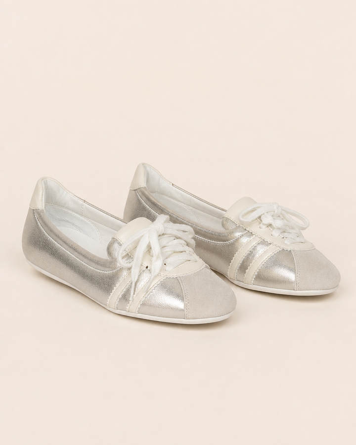 Josie | Lace-up Breathable Ballet Sneaker
