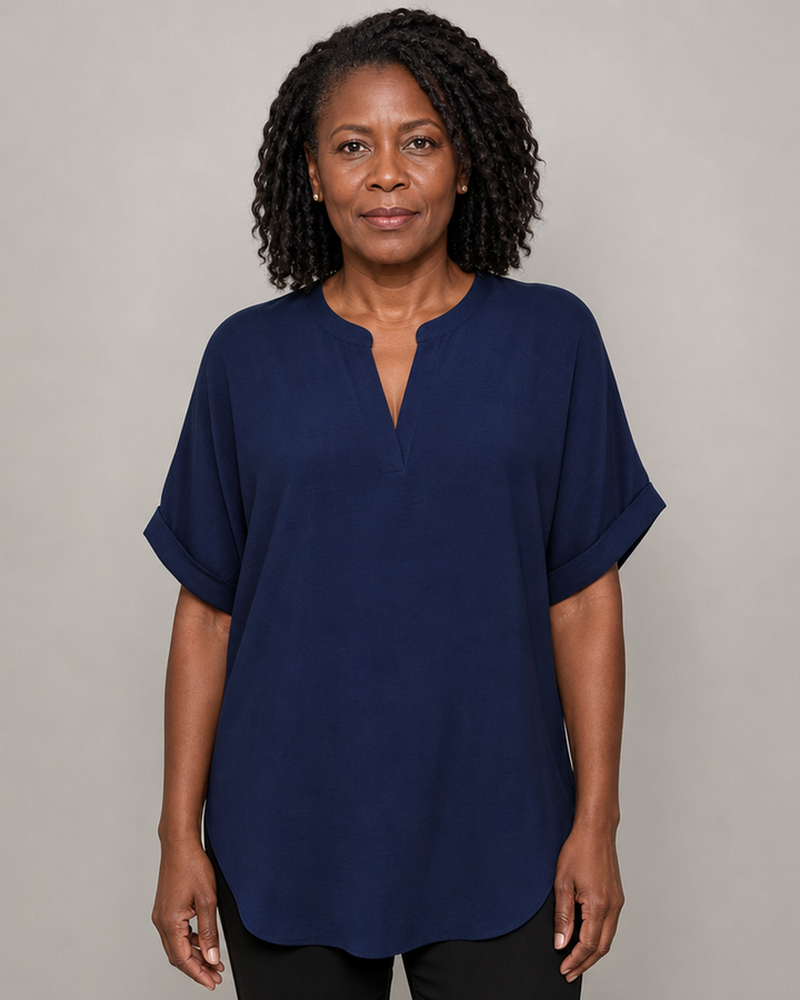 Livia | Airy V-Neck Blouse
