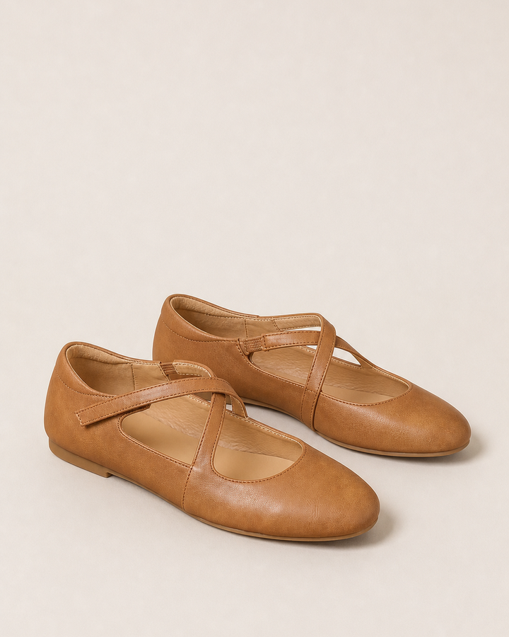 Marjorie | Genuine Leather Flats