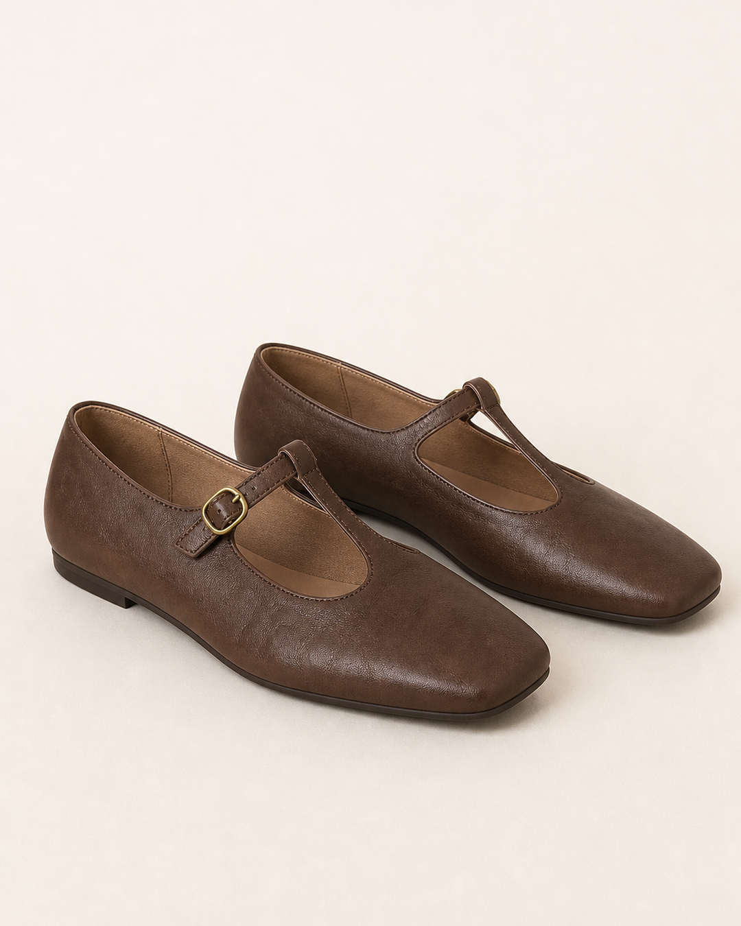 Jocelyn | High-Vamp Mary Jane Flats