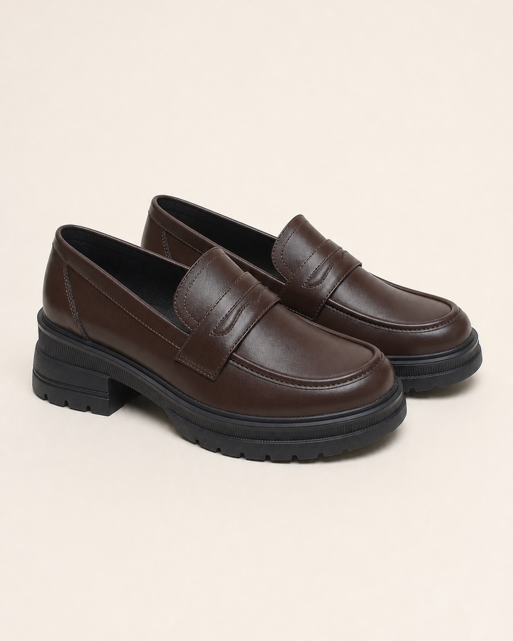 Peggy | Platform Soft-sole Slip-on Loafer