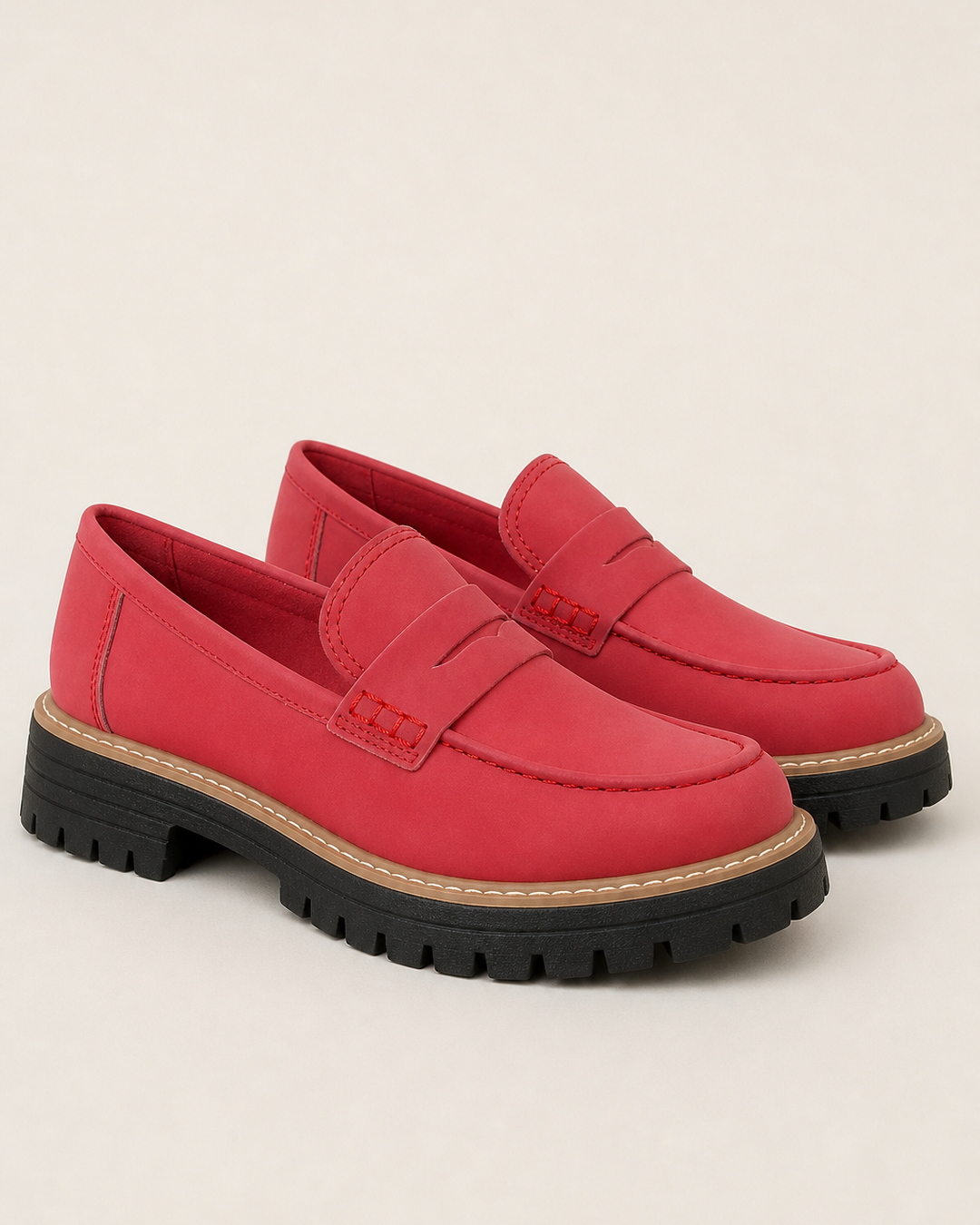 Dot | Brushed Chunky Platform Loafer