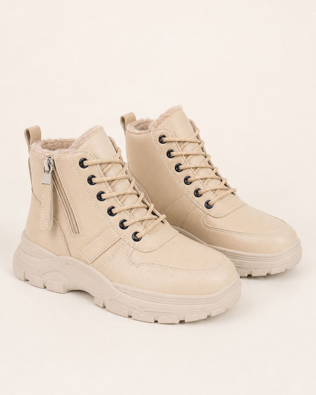 Verna | Platform Fleece-lined Tall Winter Boot