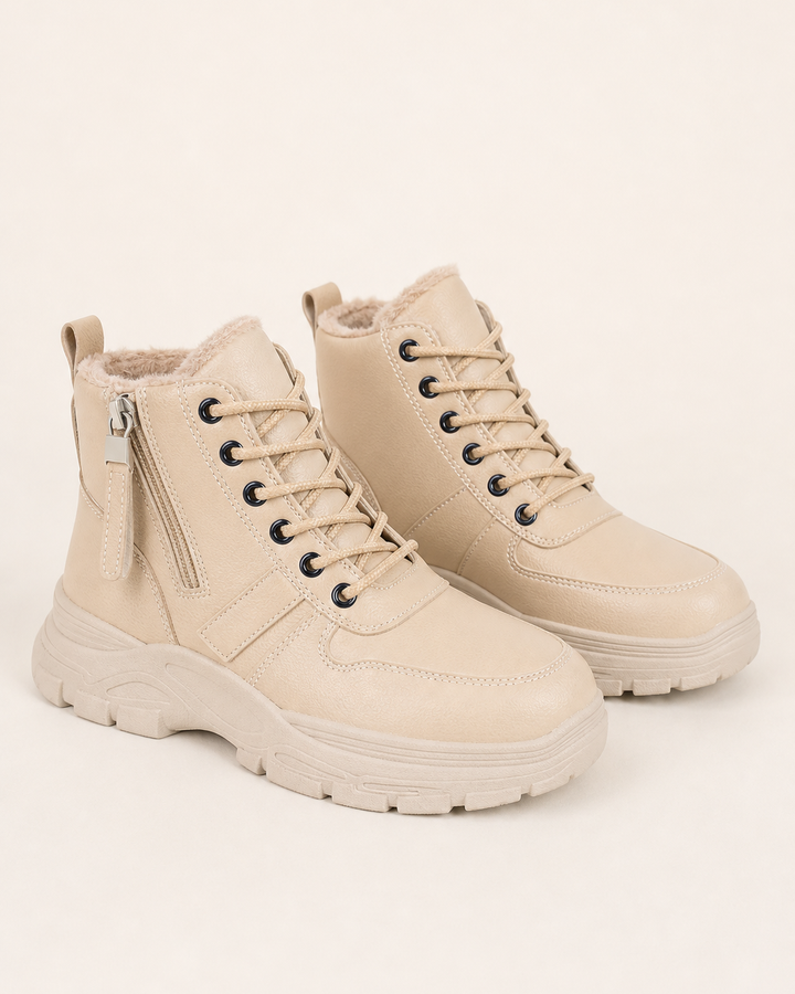 Verna | Platform Fleece-lined Tall Winter Boot