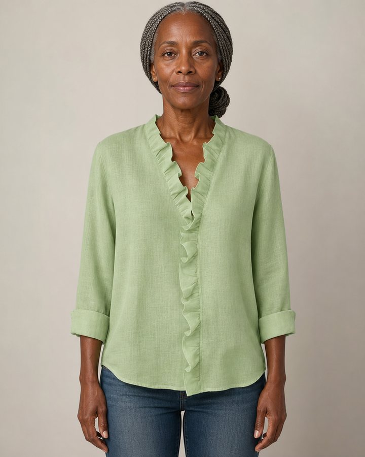 Chloe | Lightweight V-Neck Blouse
