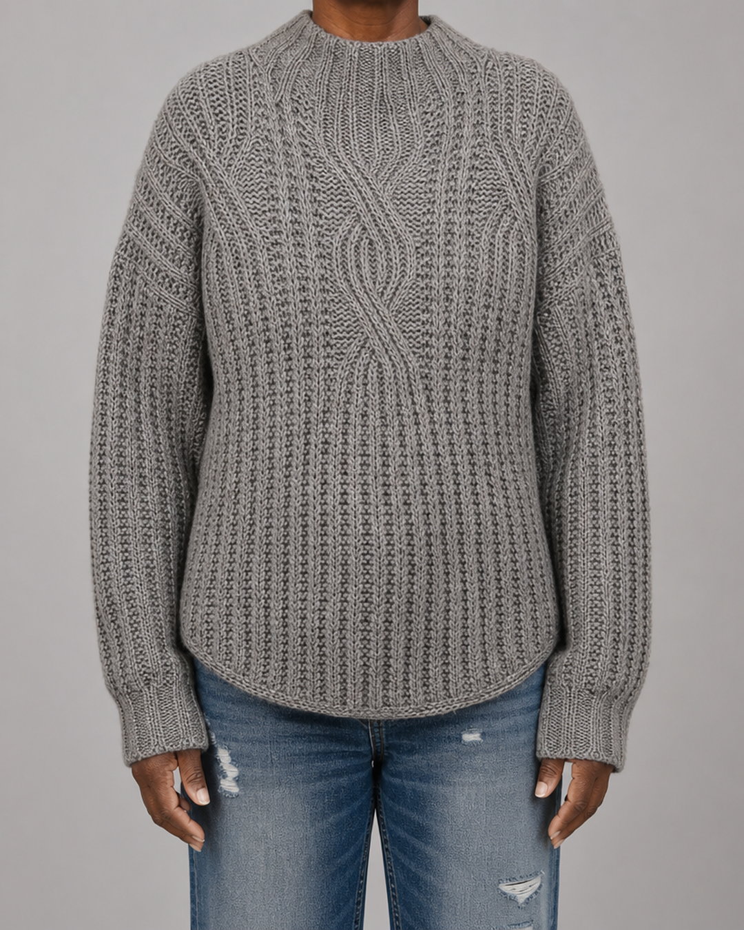 Liv | Modern High-neck Sweater