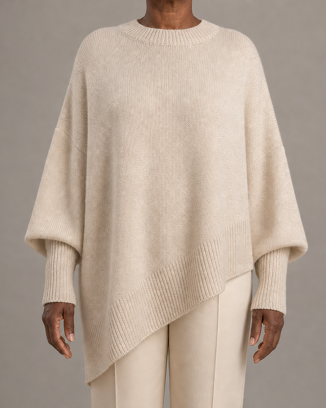Lucinda | Relaxed Knit Poncho