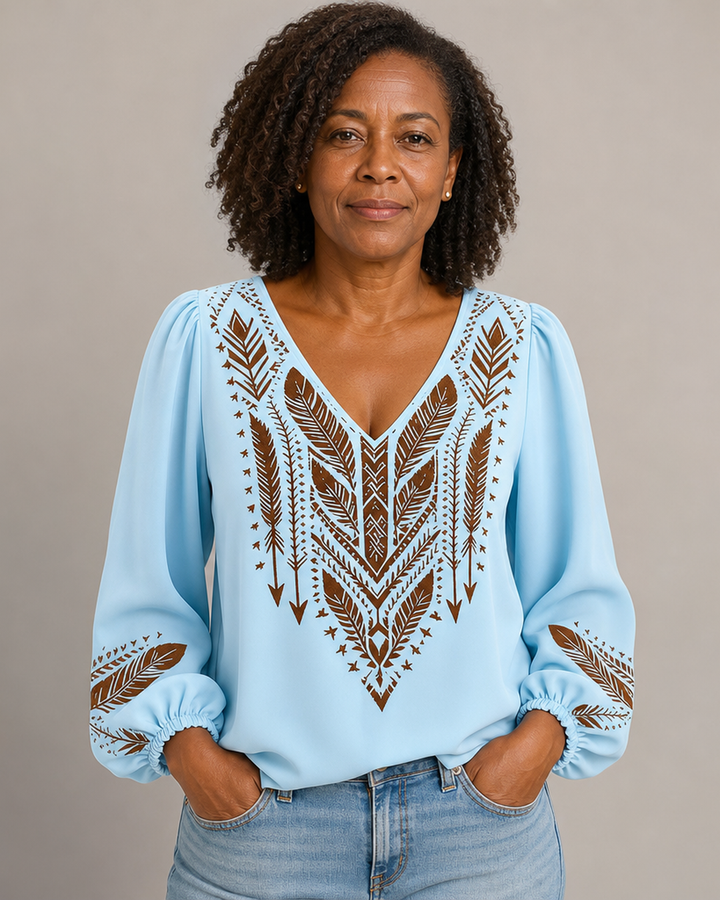 Sienna | Relaxed Boho Blouse