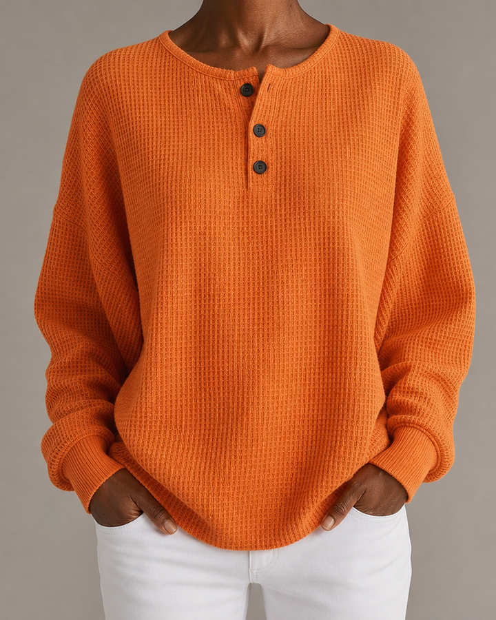 Alexa | Cozy Waffle Sweater
