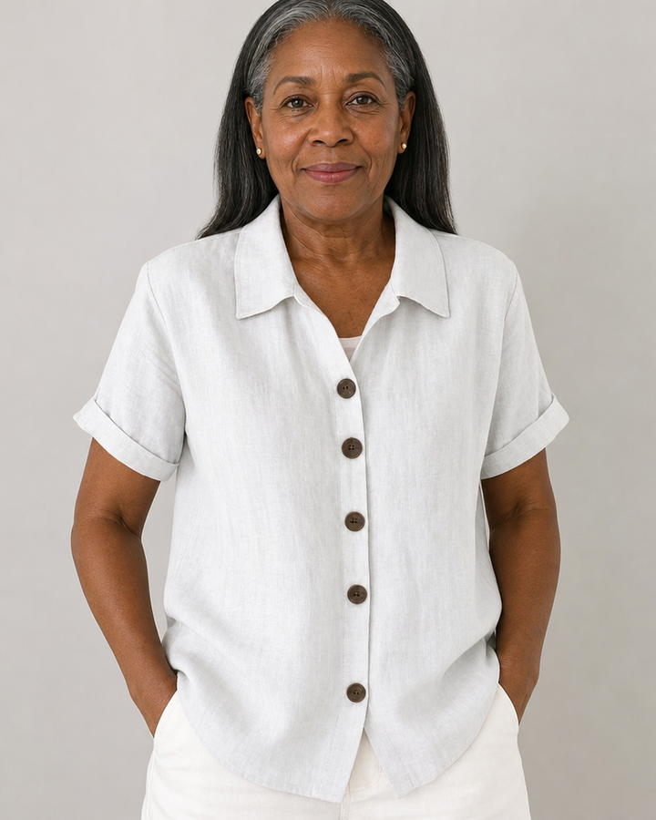 Gracie | Relaxed Short Sleeve Women’s Shirt