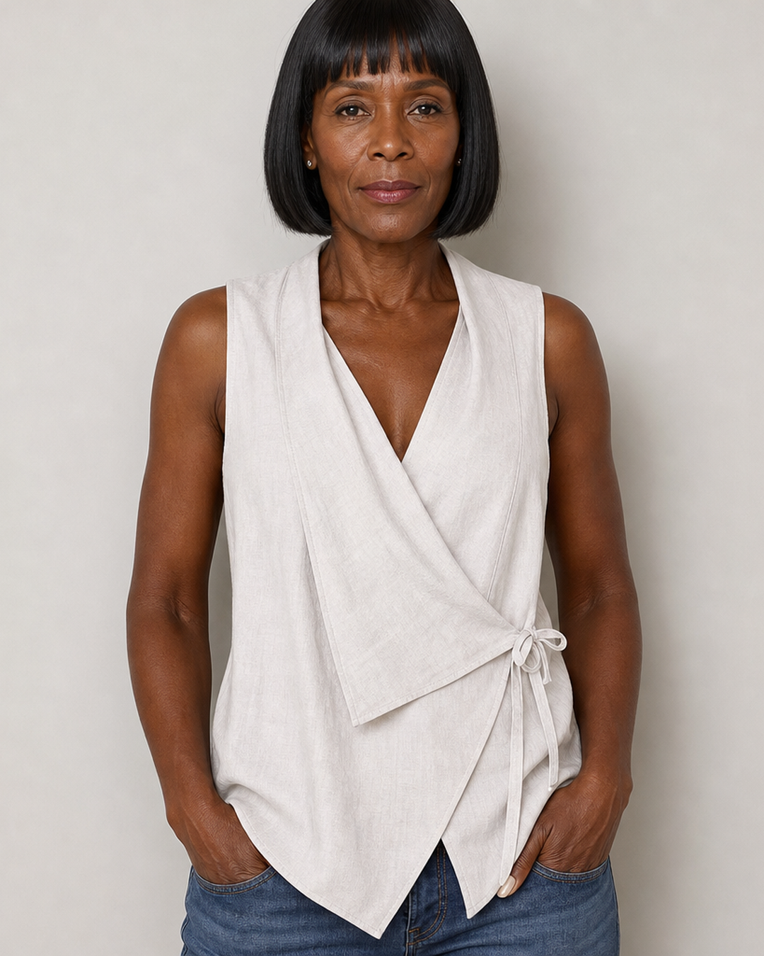 Loretta | Sleeveless Blouse