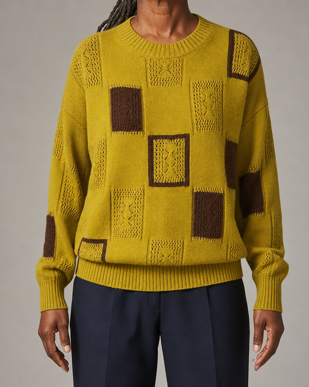 Margot | Patchwork Sweater