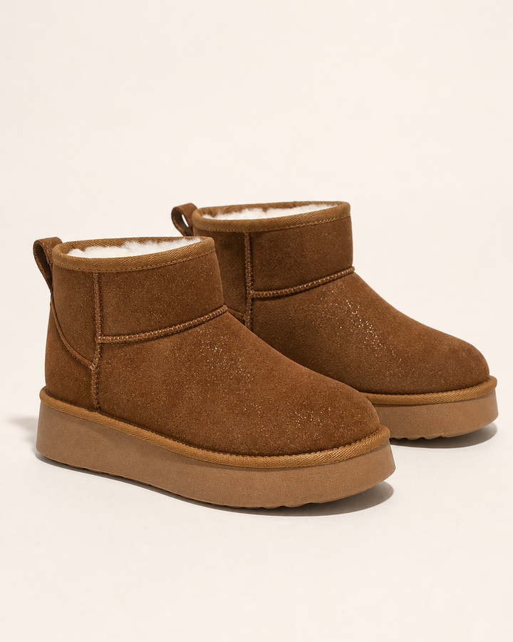 Winnie | Platform Fleece-lined Snow Boot