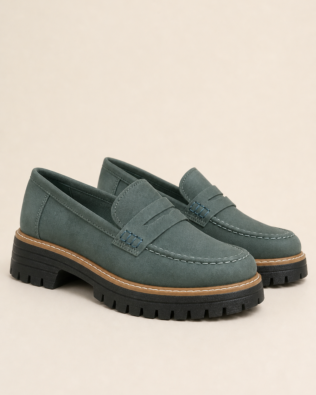 Dot | Brushed Chunky Platform Loafer