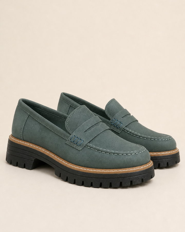 Dot | Brushed Chunky Platform Loafer