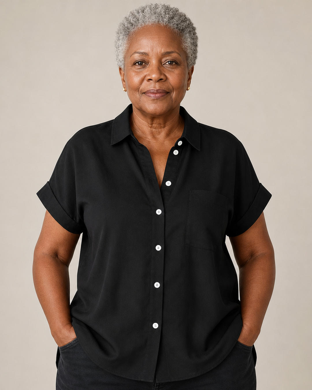 Gustie | Relaxed Short Sleeve Women’s Shirt