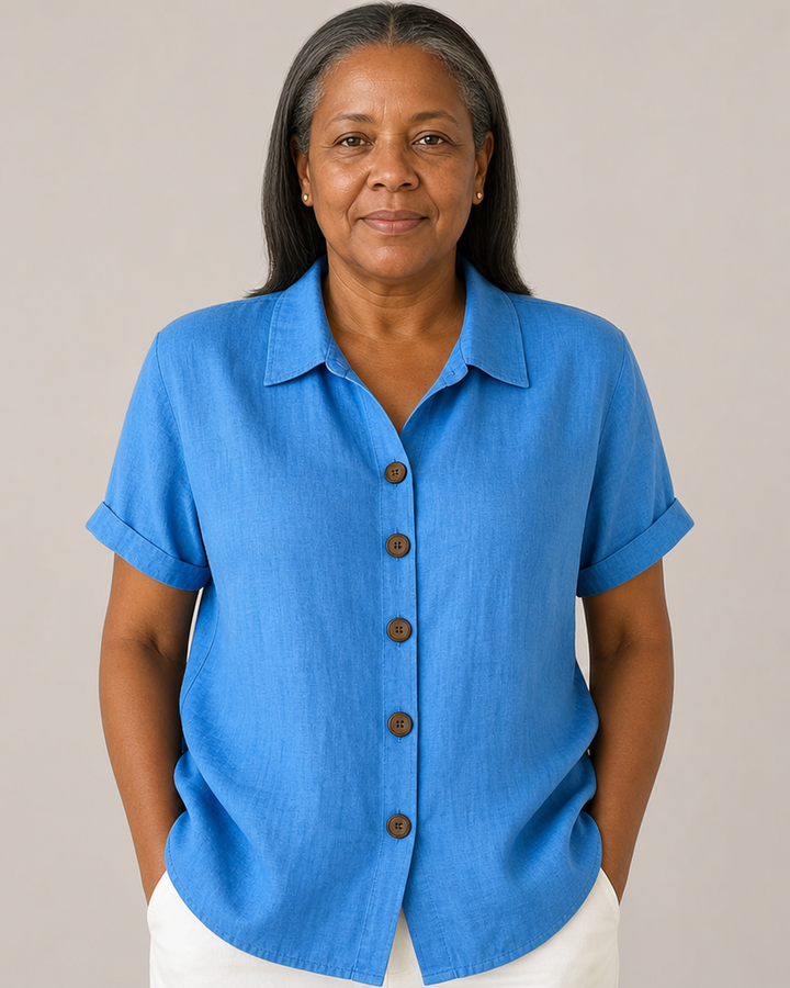 Gracie | Relaxed Short Sleeve Women’s Shirt